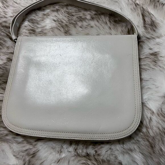yves‎ st laurent 2 way white bag - Picture 3 of 7